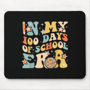 In My 100 Days Of School Era Kids Youths 100th Day Mouse Pad