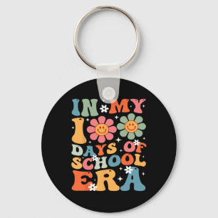 In My 100 Days Of School Era Teacher Kids 100 Days Key Ring