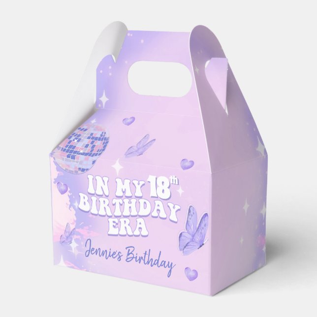 In My 18th Birthday Era Party Favour Box (Front Side)