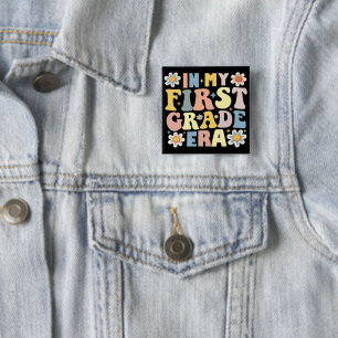 In My 1st First Grade Era 15 Cm Square Badge