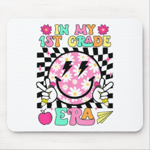 In My 1st Grade Era Smile Face Back To School Teac Mouse Pad