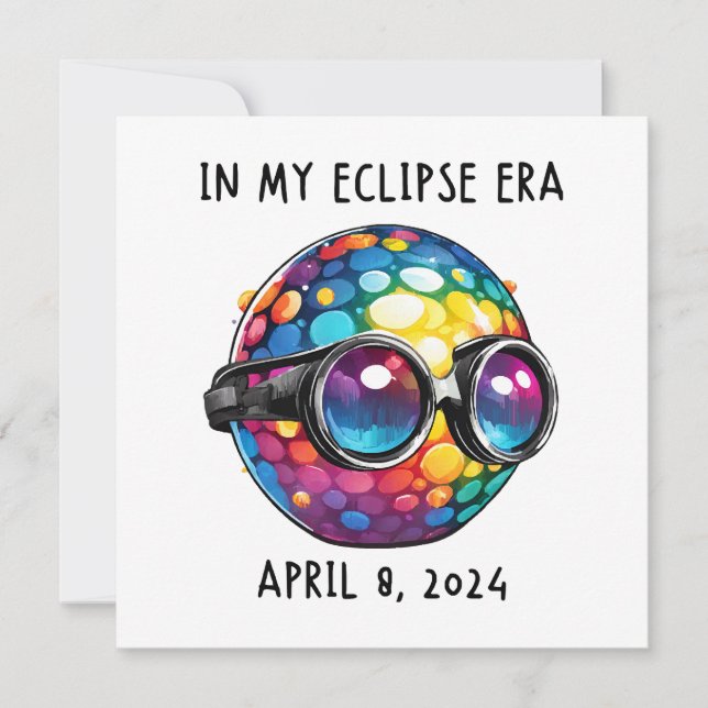 In My 2024 Solar Eclipse Era (Front)