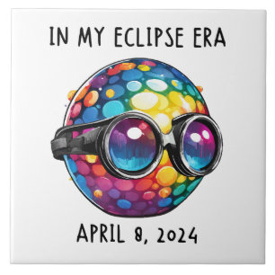 In My 2024 Solar Eclipse Era Ceramic Tile