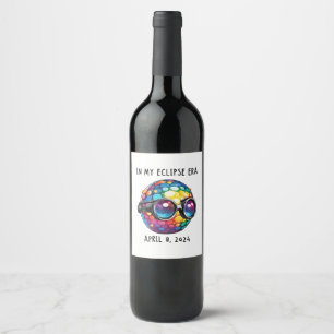 In My 2024 Solar Eclipse Era Wine Label