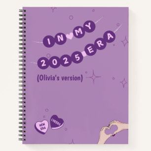 In my 2025 era cute name journal