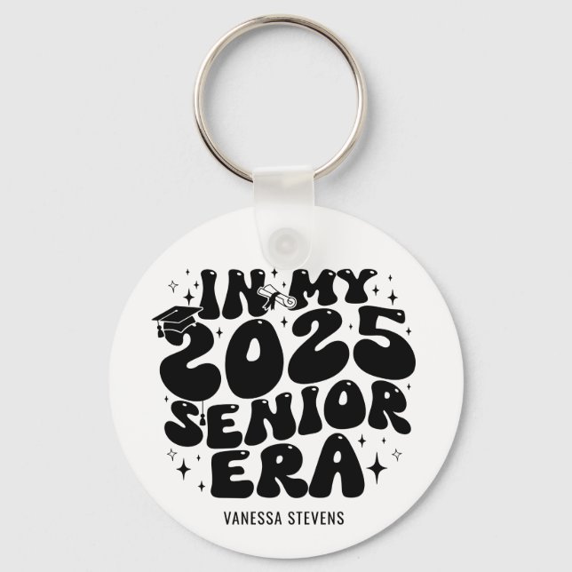 In My 2025 Senior Era  Key Ring (Front)