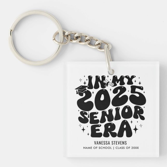 In My 2025 Senior Era  Key Ring (Front)