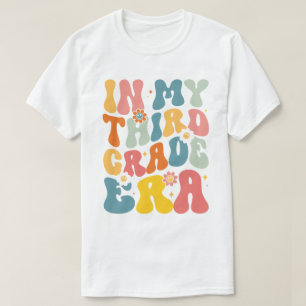 In My 3rd Grade Era Groovy Third Grade Teacher Kid T-Shirt