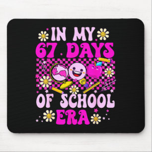 In My 67 Days Of School Era Coquette Bow Six Seven Mouse Pad