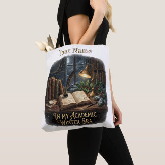 In My Academic Winter Era Canvas Tote Bag