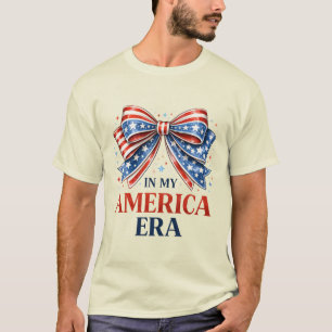 In My America Patriotic Bow Fourth Of July T-Shirt