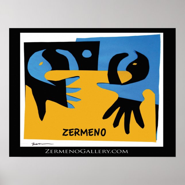 "In my Arms" by Zermeno Poster (Front)