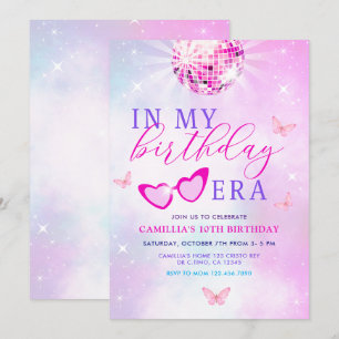 In My Birthday Era Invitation