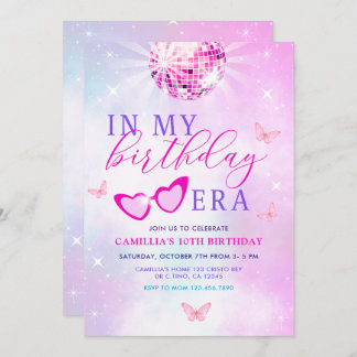 In My Birthday Era Invitation