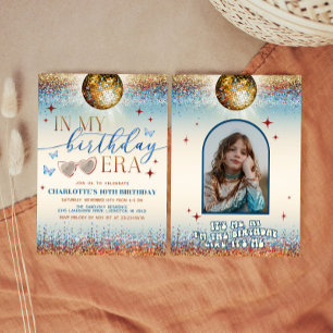 In My Birthday Era Invitation - Teen Birthday Girl