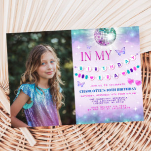 In My Birthday Era Photo Invite - Teen Birthday