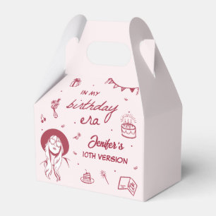 In My Birthday Era Retro Birthday Favour Box