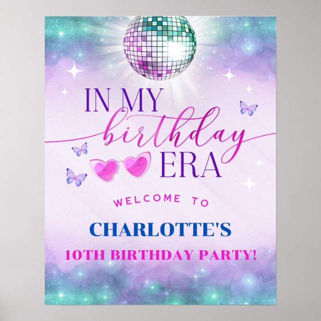 In My Birthday Era - Teen Birthday Girl 16x20 Poster (Front)