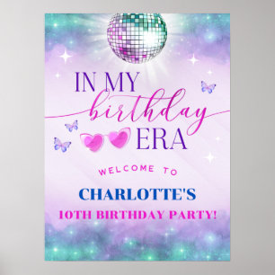 In My Birthday Era - Teen Birthday Girl 18x24 Poster