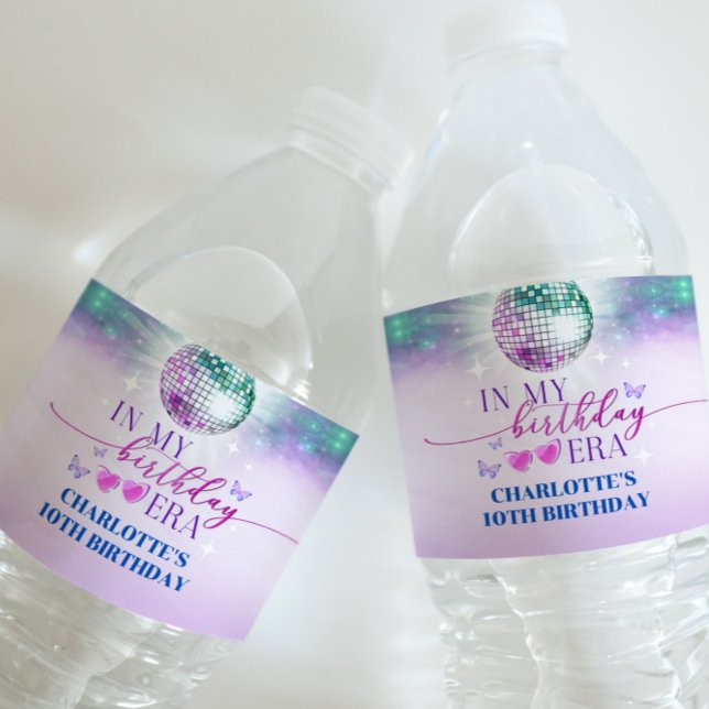 In My Birthday Era Water Bottle Label (In My Birthday Era Water Bottle Label
)