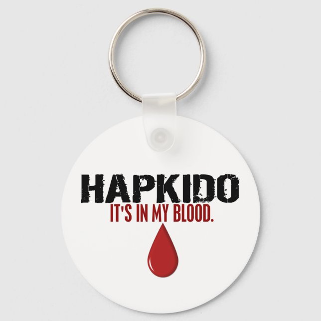In My Blood HAPKIDO Key Ring (Front)