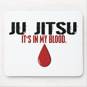 In My Blood JU JITSU Mouse Pad