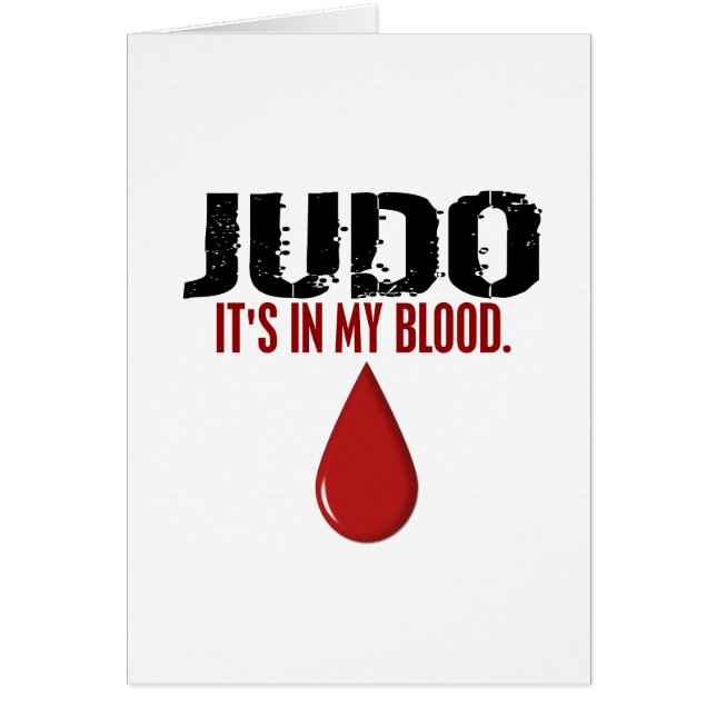 In My Blood JUDO (Front)