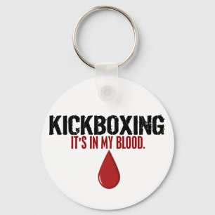 In My Blood KICKBOXING Key Ring