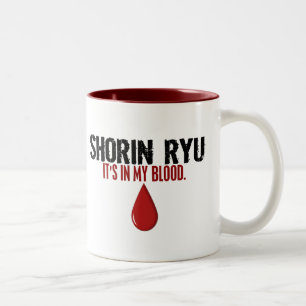 In My Blood SHORIN RYU Two-Tone Coffee Mug