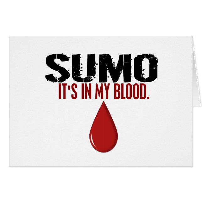 In My Blood SUMO (Front Horizontal)