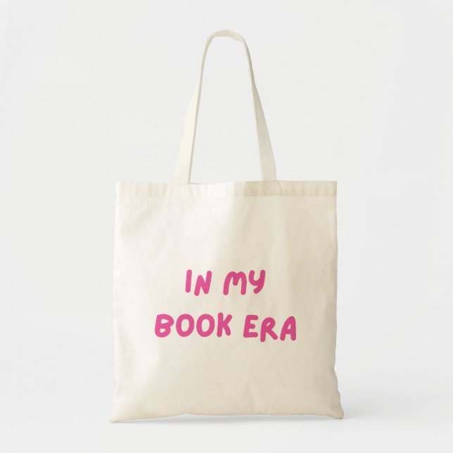 IN MY BOOK ERA – Tote Bag ❤️‍🔥 (Front)