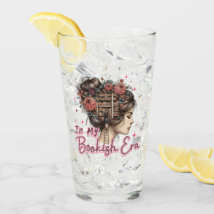 In My Bookish Era Glass