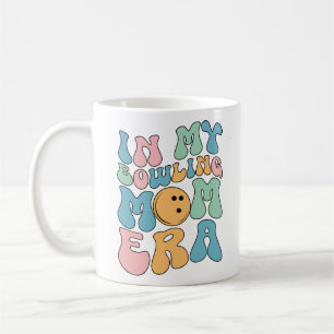 In My Bowling Mum Era Groovy Mama Mothers Bowling Coffee Mug