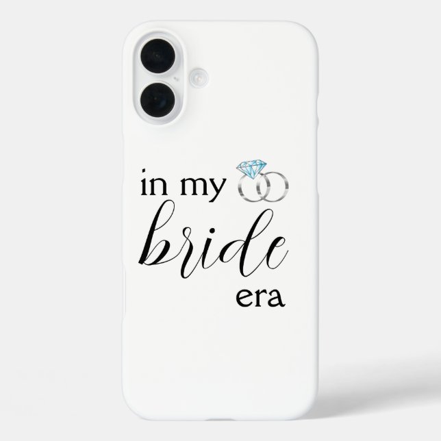 In My Bride Era Bachelorette Party Case-Mate iPhone Case (Back)