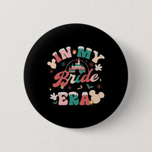 In My Bride Era Vintage Groovy Christmas Women Cos 6 Cm Round Badge