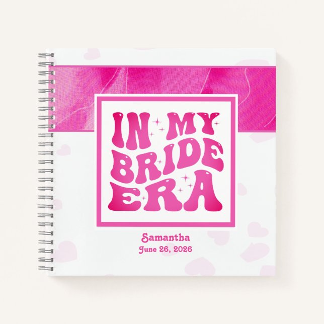In My Bride Era Wedding Planner Notebook (Front)