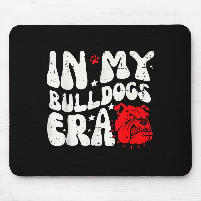 In My Bulldog Era Men Women Kids Boys Youth Teen G Mouse Pad (Front)