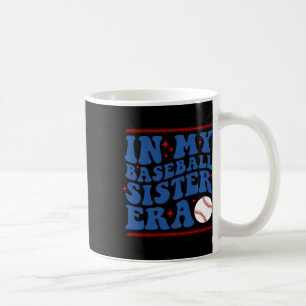In My Bysebyll Sister Era Groovy Sister Cheer Byse Coffee Mug