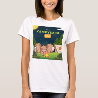 In My Campybara Era Capybara Camping T-Shirt