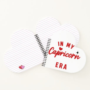 In My Capricorn Era Notebook personalised gift 