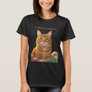 In My Cat Lady Era Cozy Tabby Charm T-Shirt