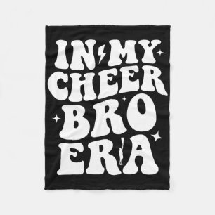 In My Cheer Bro Era Cheerleading Sports Cheerleade Fleece Blanket
