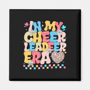 In My Cheer Leader Era Youth Cheerleader Cheerlead Magnet