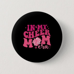 In My Cheer Mum Era Cheerleading Football Cheer Mo 6 Cm Round Badge