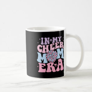 In My Cheer Mum Era Groovy Cheerleading Football M Coffee Mug