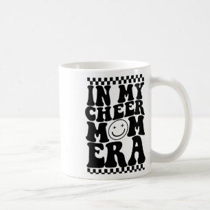 In My Cheer Mum Era Trendy Cheerleading Footll Mum Coffee Mug