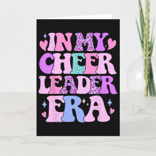 In My Cheerleader Era Cheer Coach Cheerleading Wom Card