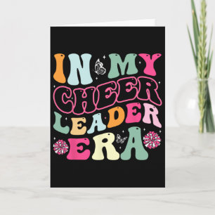 In My Cheerleader Era Cheer Coach Cheerleading Wom Card