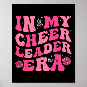 In My Cheerleader Era Cheer Coach Cheerleading Wom Poster