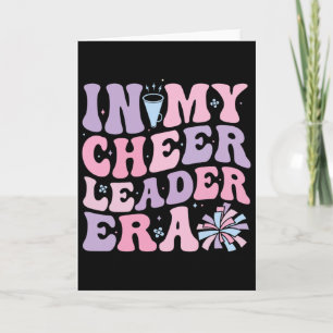 In My Cheerleader Era Cheerleading Funny Cheer Wom Card